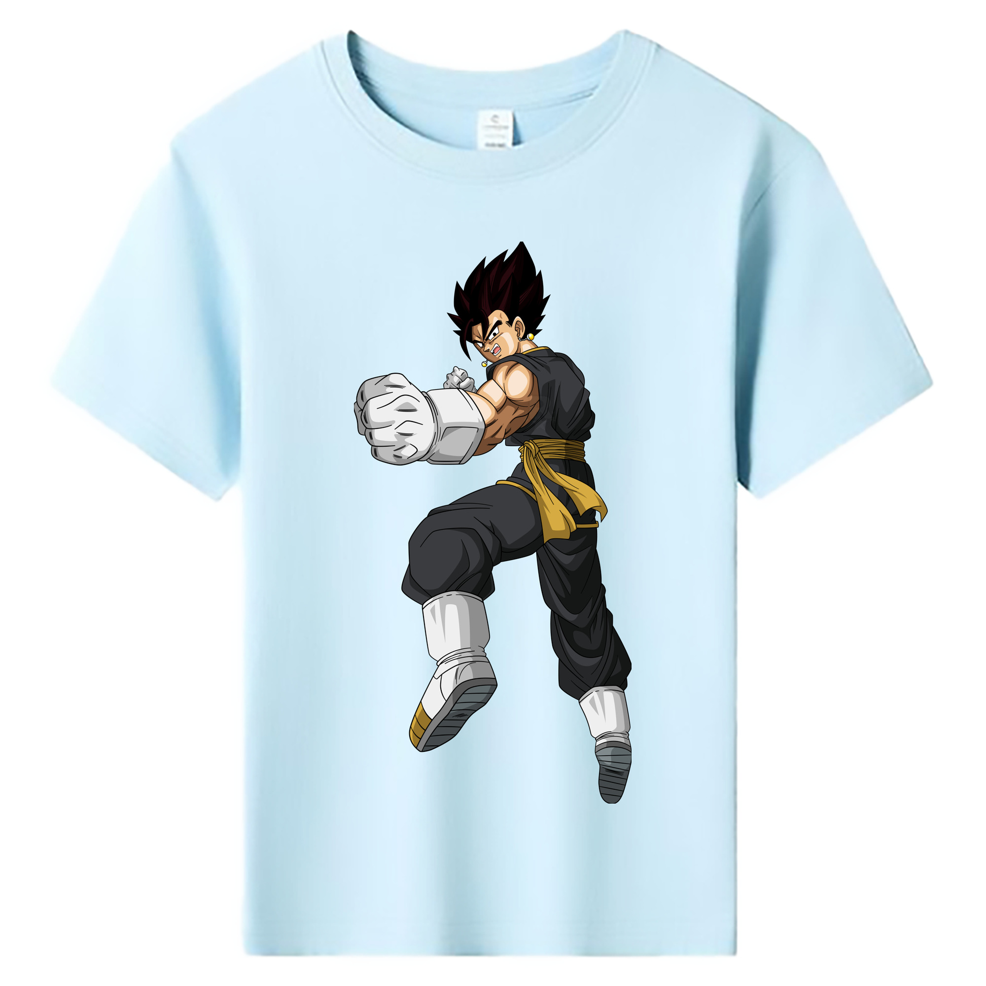 （画像用） ドラゴンボール ベジット DRAGON BALL Vegetto 綿100％キッズTシャツ（フロントプリント）
